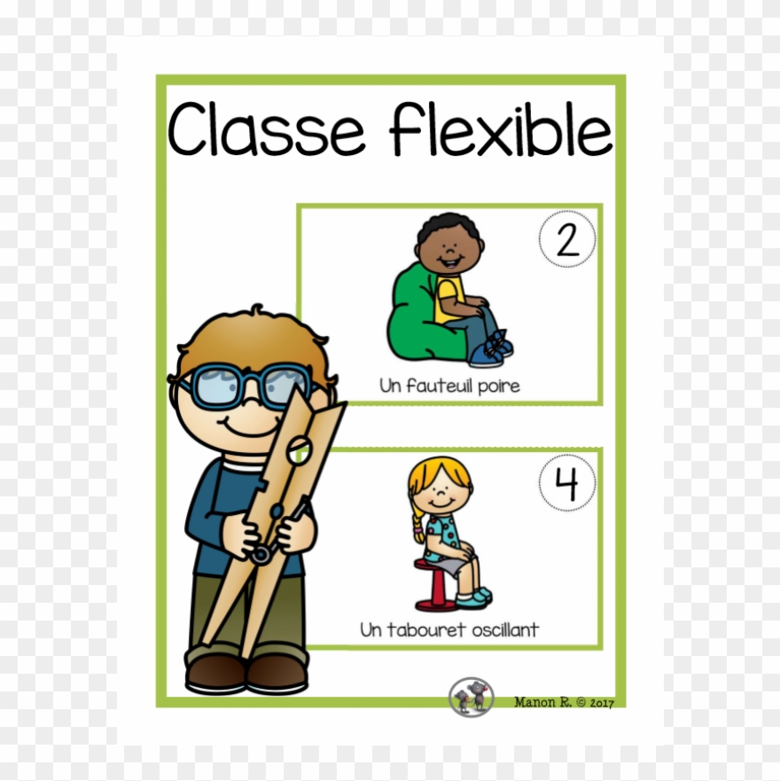 Flexible Seating Clip Art {jen Hart Clip Art} - Cartoon - Png Download