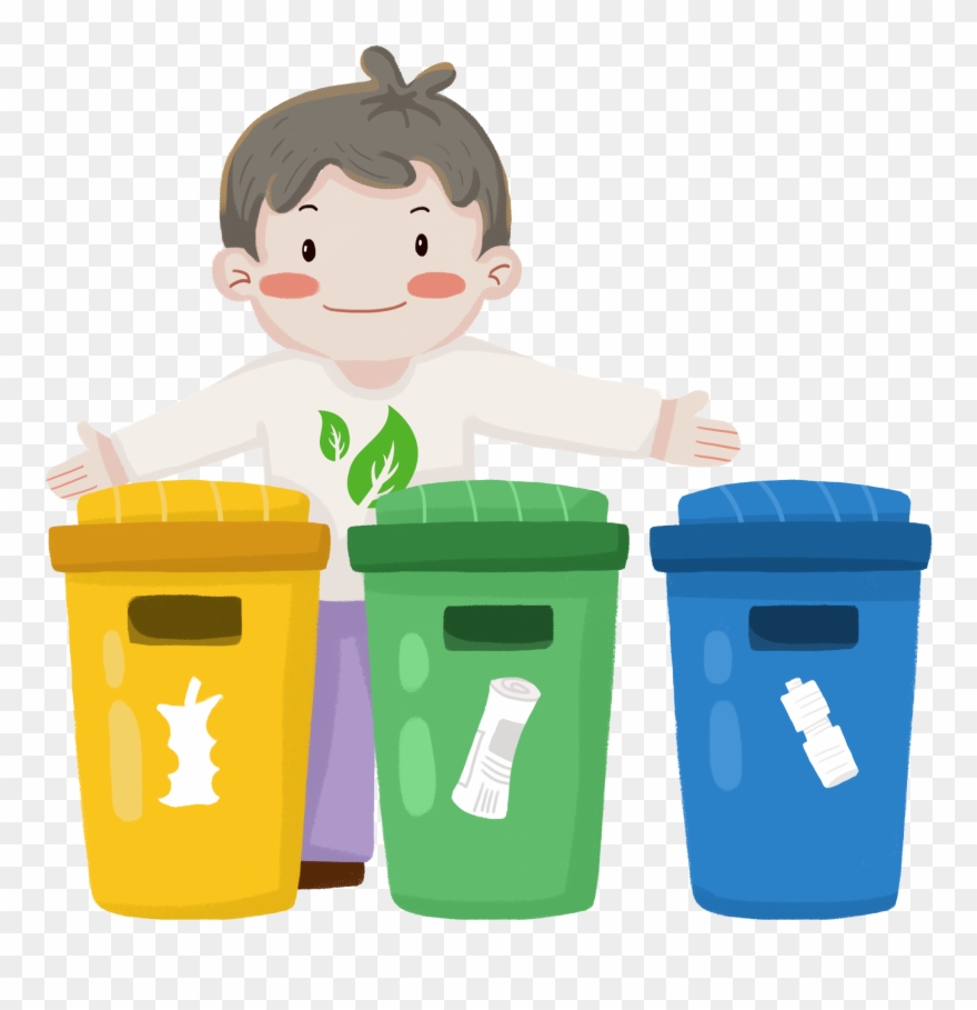 Desenhos Animados Ilustração Fresco Menino Png E Psd - คัด แยก ขยะ การ์ตูน Clipart