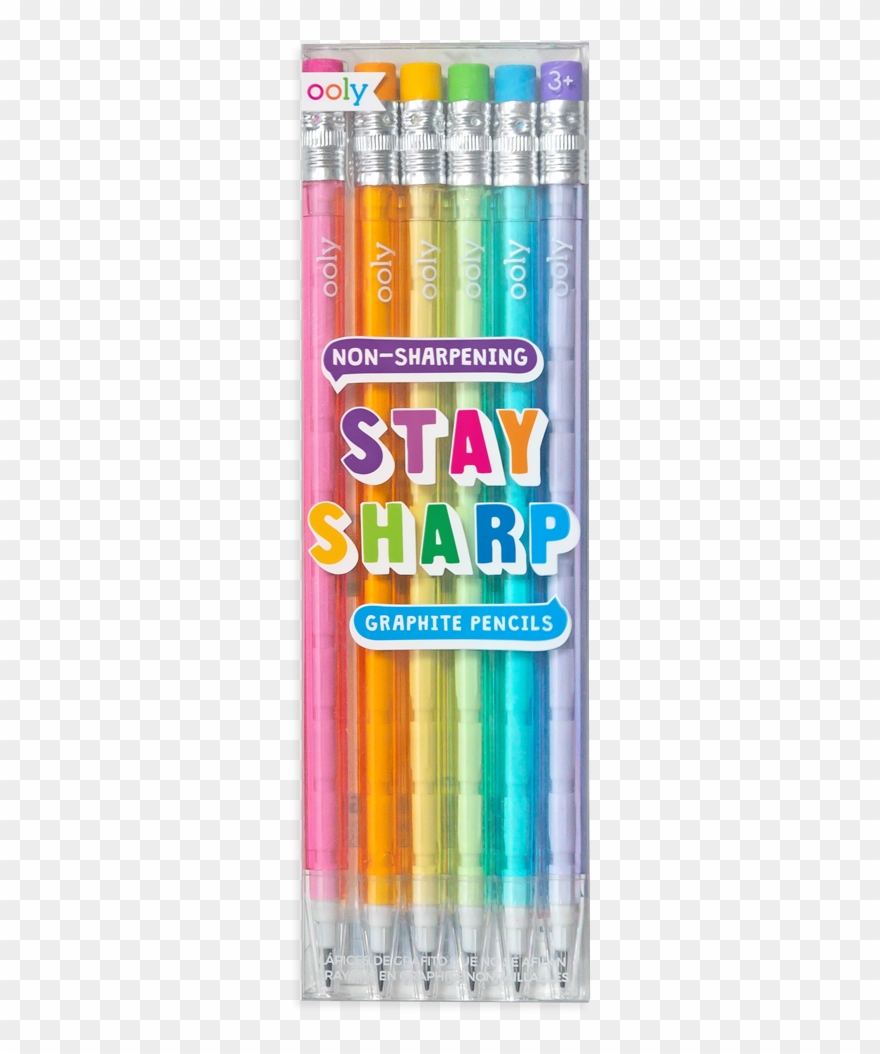 128 44 Stay Sharp Graphite Pencils B1 V=1545335857 - Writing Implement Clipart