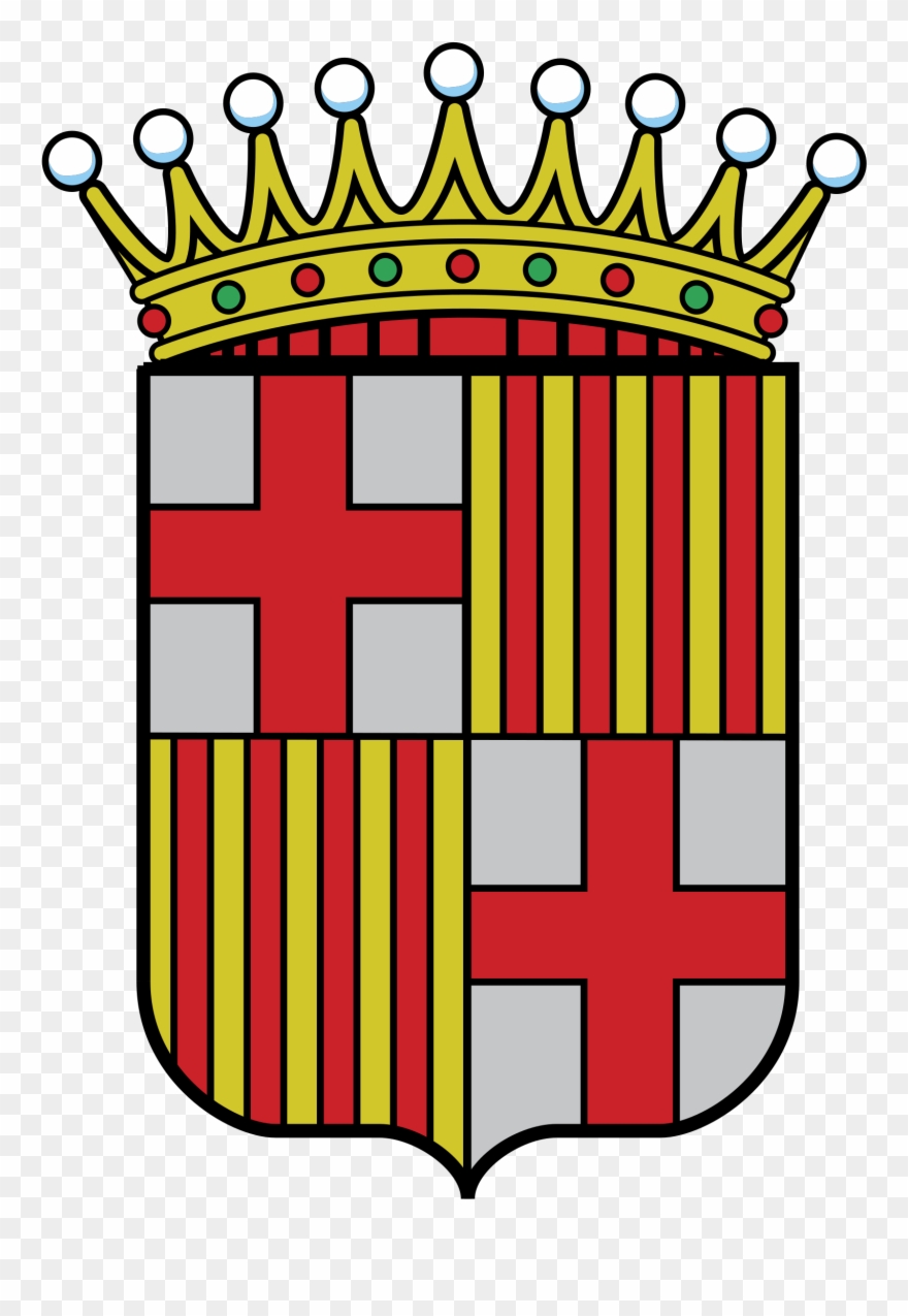 Barcelona Logo Png Transparent - Barcelona Coat Of Arms Clipart