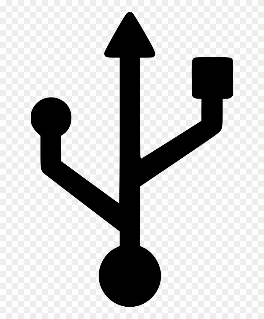 Png File - Usb Symbol Clipart