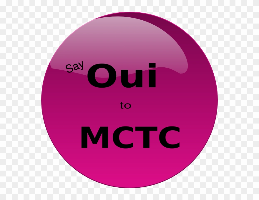 Oui To Mctc Svg Clip Arts 600 X 600 Px - Png Download