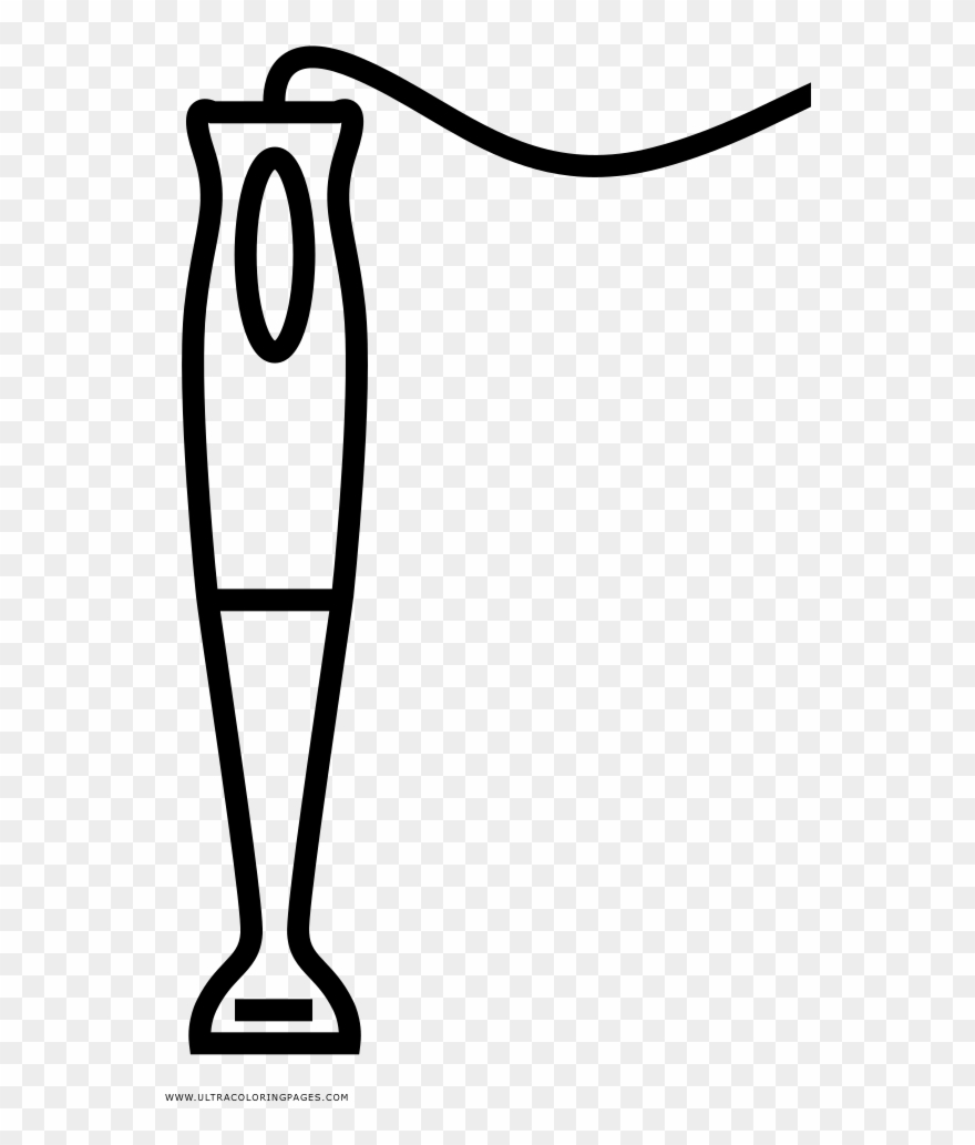 Blender Coloring Page Clipart