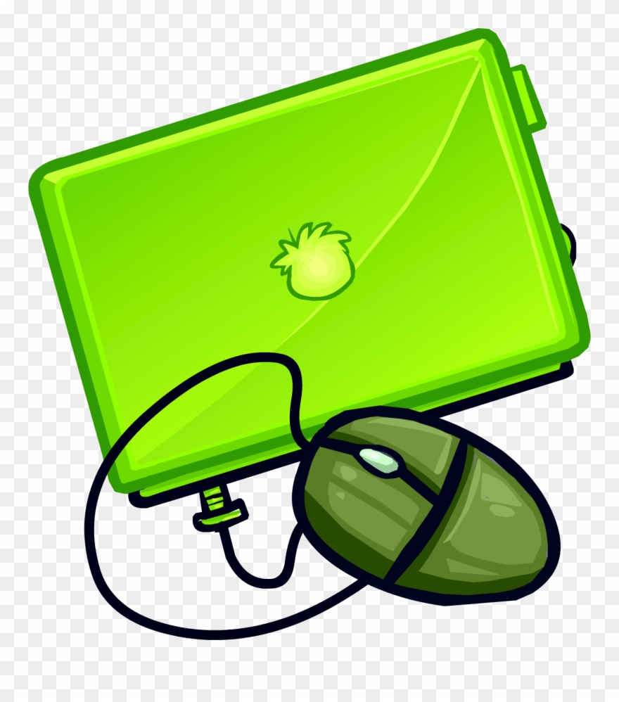 Club Penguin Computer Id Clipart