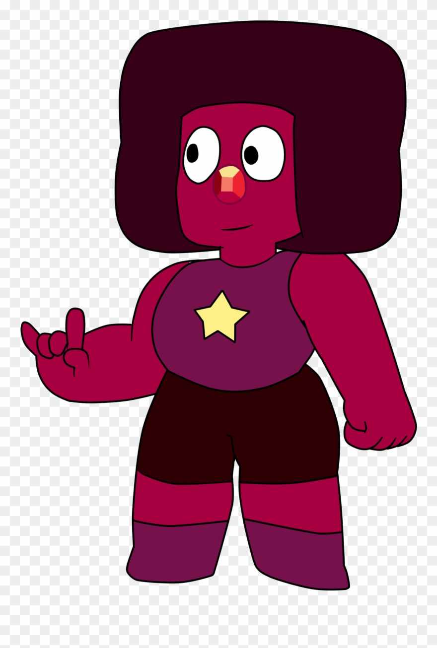 Ruby Nose Gem - Illustration Clipart