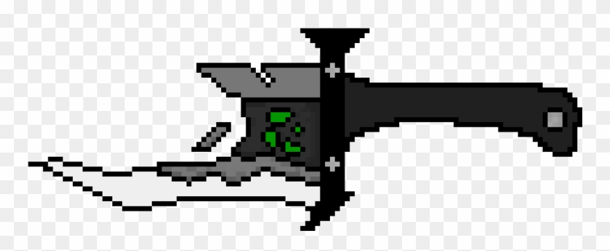 Vector Transparent Pt Pixel Maker - Blade Pixel Art Clipart