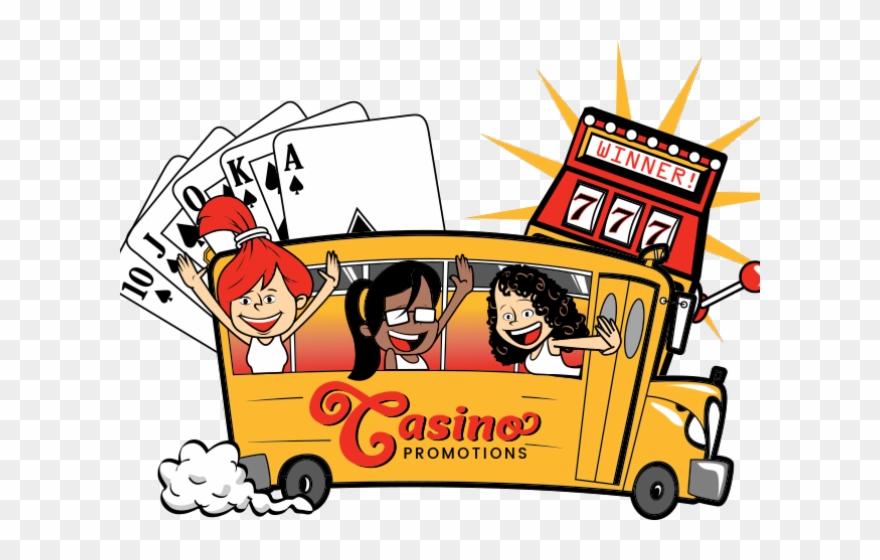 Bus Clipart Bus Trip - Casino Bus Trip Clipart - Png Download