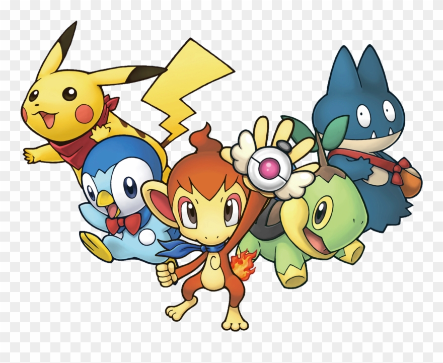 Pokemon Mystery Dungeon Team Clipart