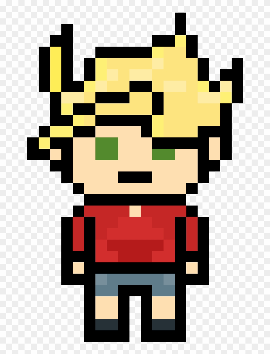 Shsl Critic - Kaito Momota Pixel Sprite Clipart