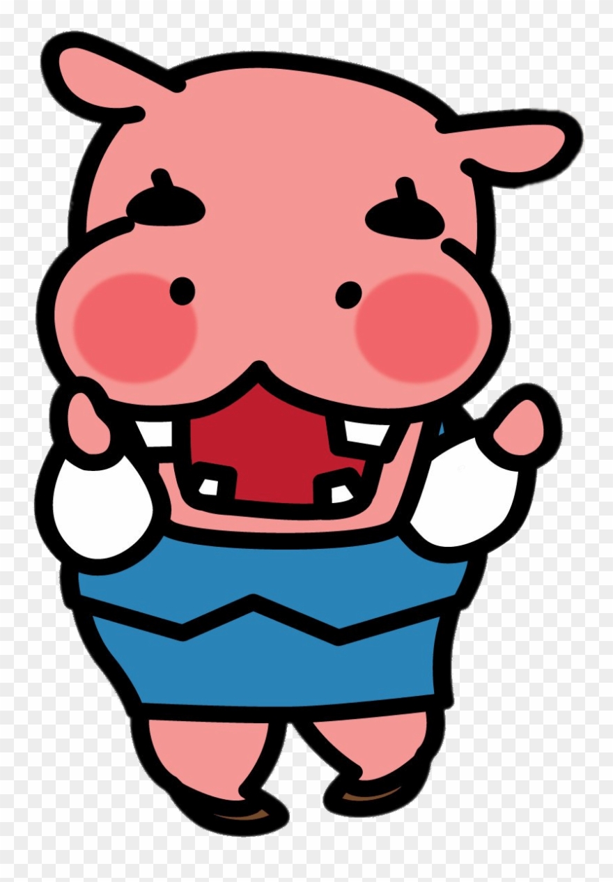 Aggretsuko Character Kabae The Hippopotamus - Aggretsuko Kabae Clipart