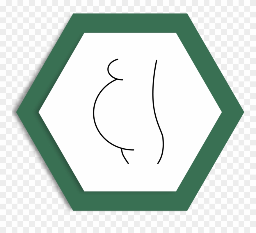 For Preparing Core And Pelvic Floor Muscles For Delivery - Sign Clipart