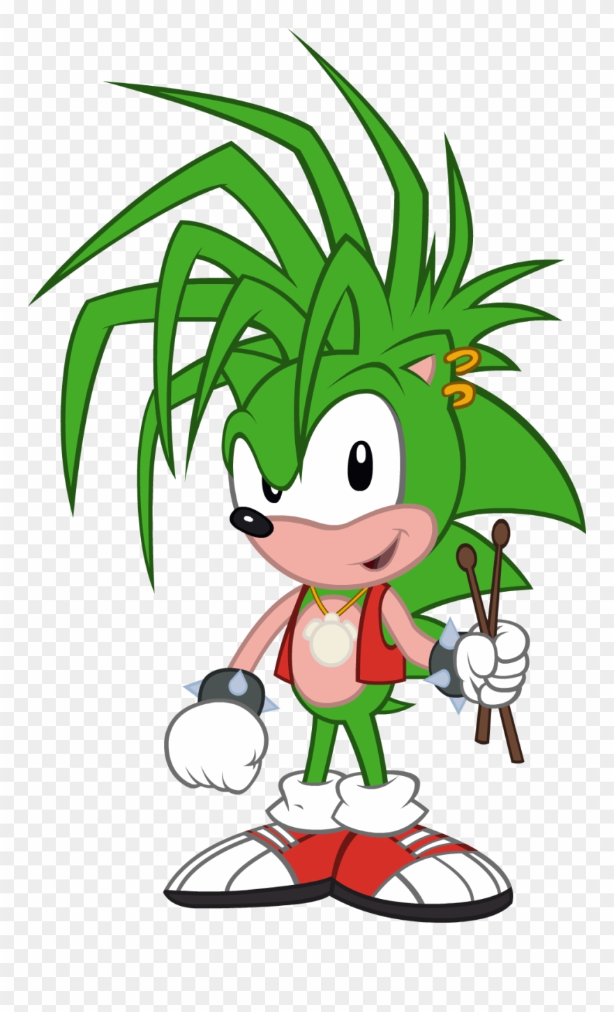 Manic - Sonic Underground Manic Clipart