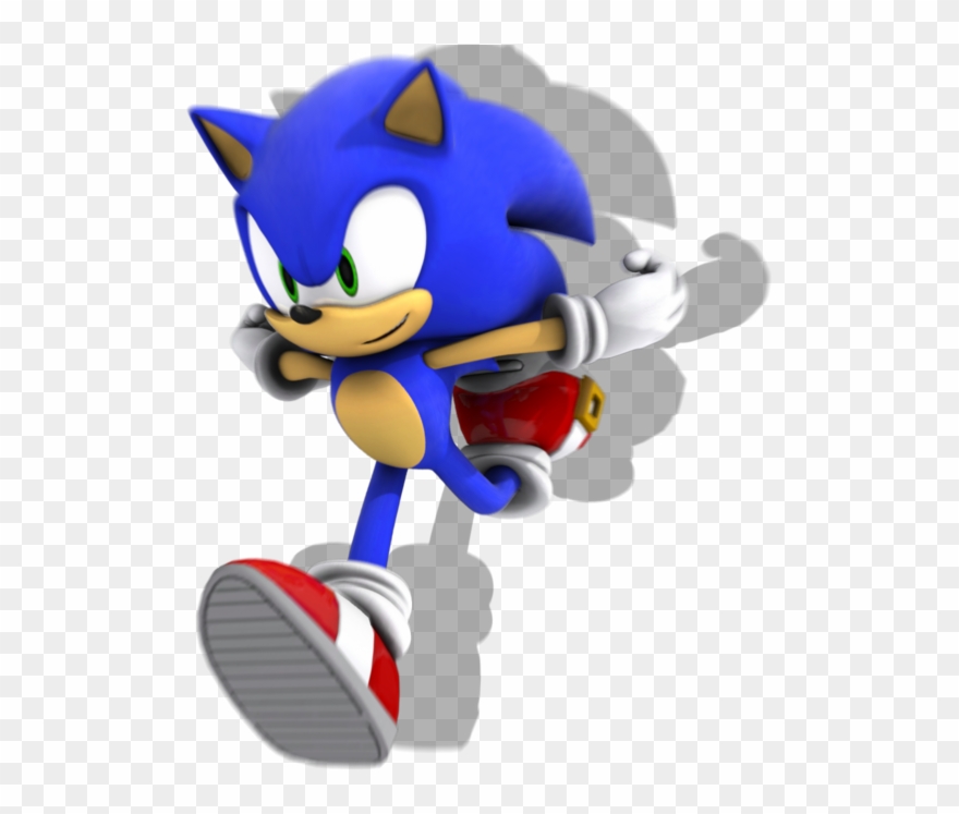 Sonic The Hedgehog Running Animation Clipart