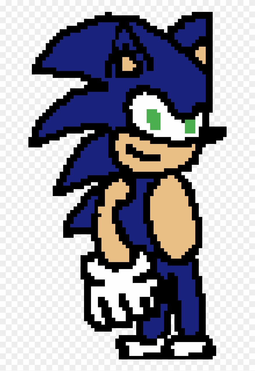 Sonic The Hedgehog - Cartoon Clipart