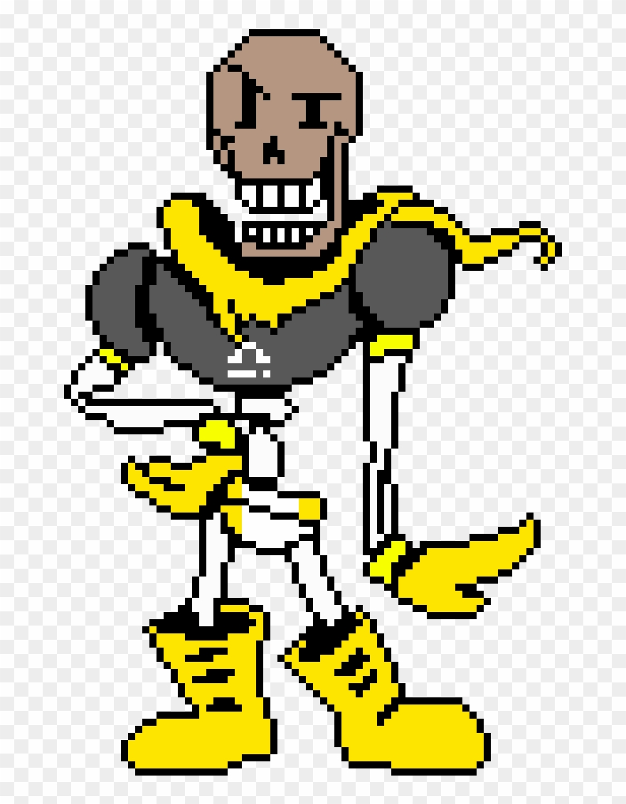 Tales Under The Field Georgia Tech - Undertale Papyrus Battle Sprite Clipart