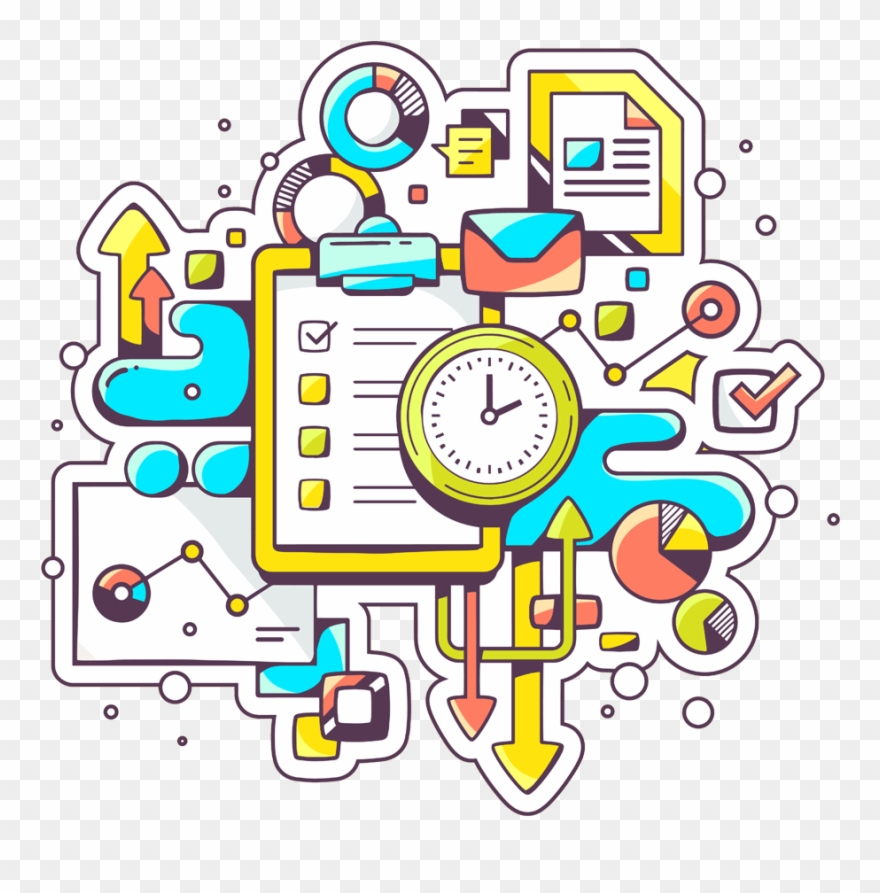 Busy Stuff 1 - Eficiencia En La Organizacion Clipart