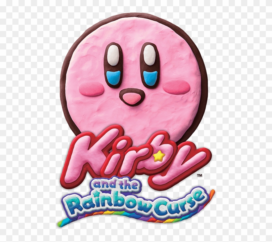 Kirby And The Rainbow Curse - Kirby And The Rainbow Curse Logo Clipart