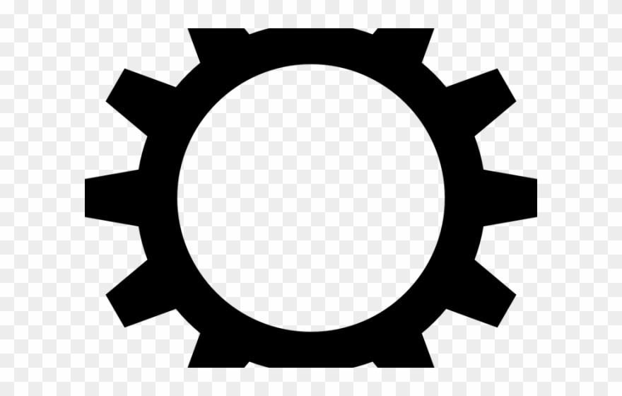 Mechanical Clipart Bike Gear - Gear Wheel - Png Download
