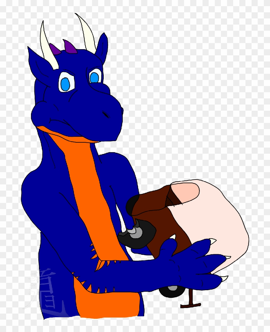 D'hll'k Can't Enjoy His Bandwagon - Cartoon Clipart