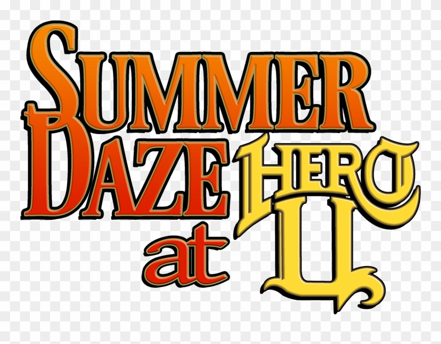 Summer Daze At Hero-u - Orange Clipart
