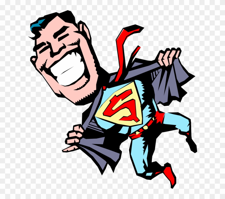 662 X 700 6 - Superhero Clipart