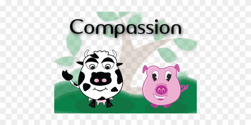 Compassion For Animals - Cartoon Clipart
