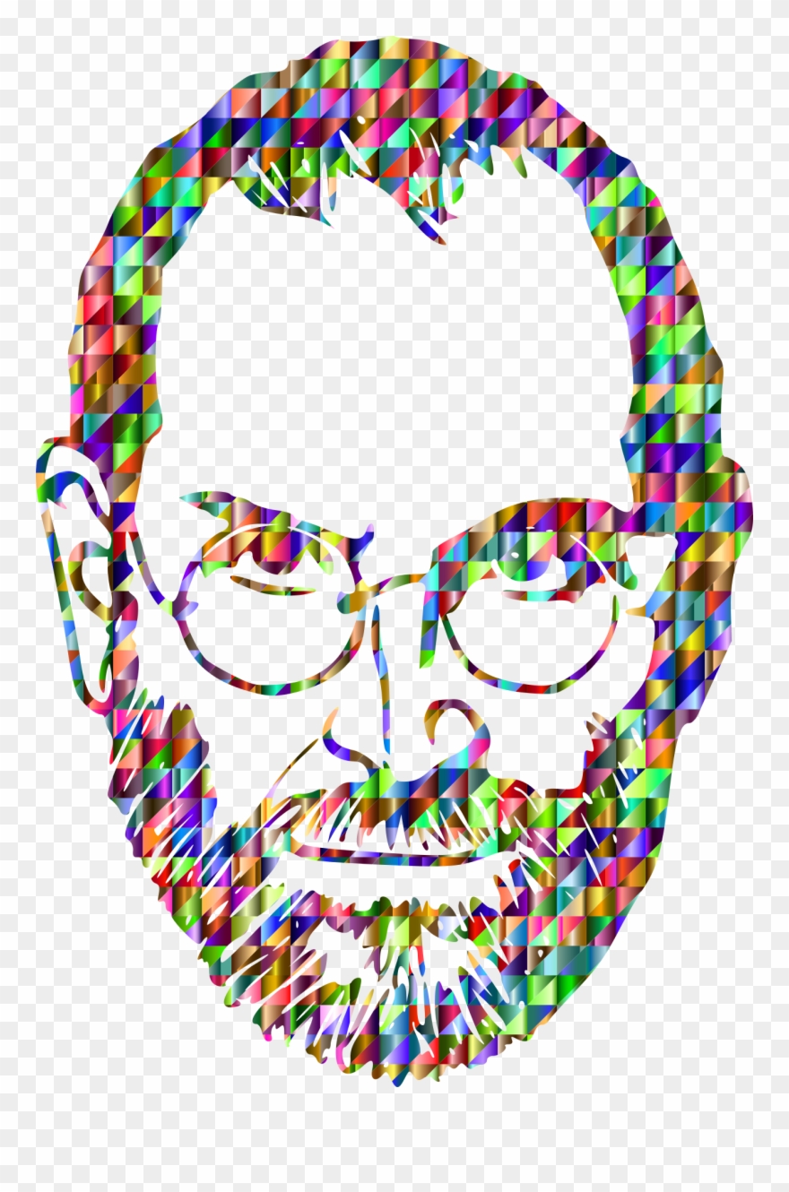 The Jobs' Mindset - Steve Jobs Minimalist Book Clipart