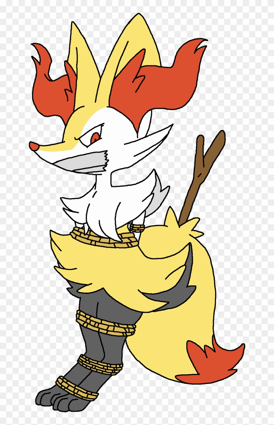 Bondage - Pokemon Braixen In Bondage Clipart