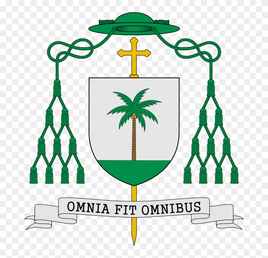 Coat Of Arms Of Mgr François-victor Rivet - Coat Of Arms Milan Clipart