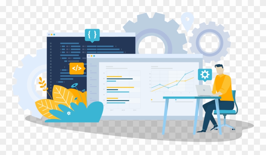 Designing And Building Websites - Set Web Page Design Templates Modern Clipart