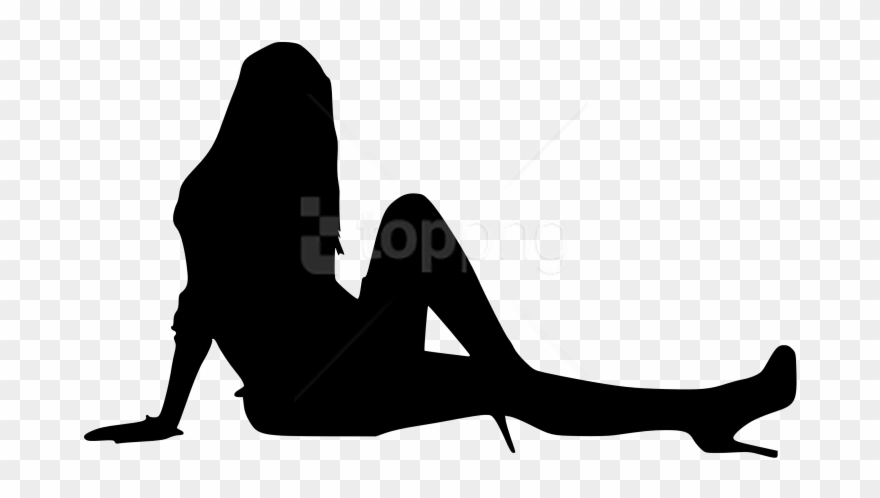 Free Png Woman Silhouette Png - Female Silhouette Transparent Background Clipart