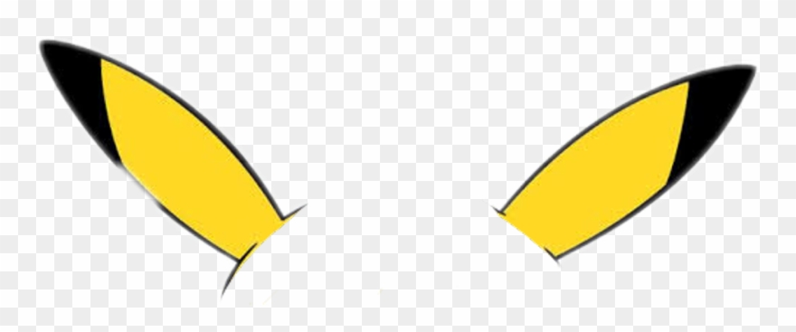 Pikachu Orejas Clipart
