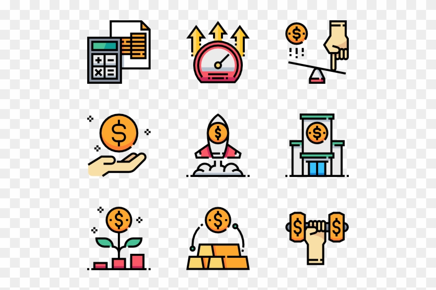 Financial Strategy - Iconos Para Infografias Png Clipart