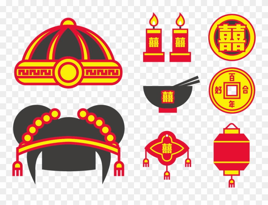 China Chinese Marriage Clip Art - Chinese Marriage - Png Download