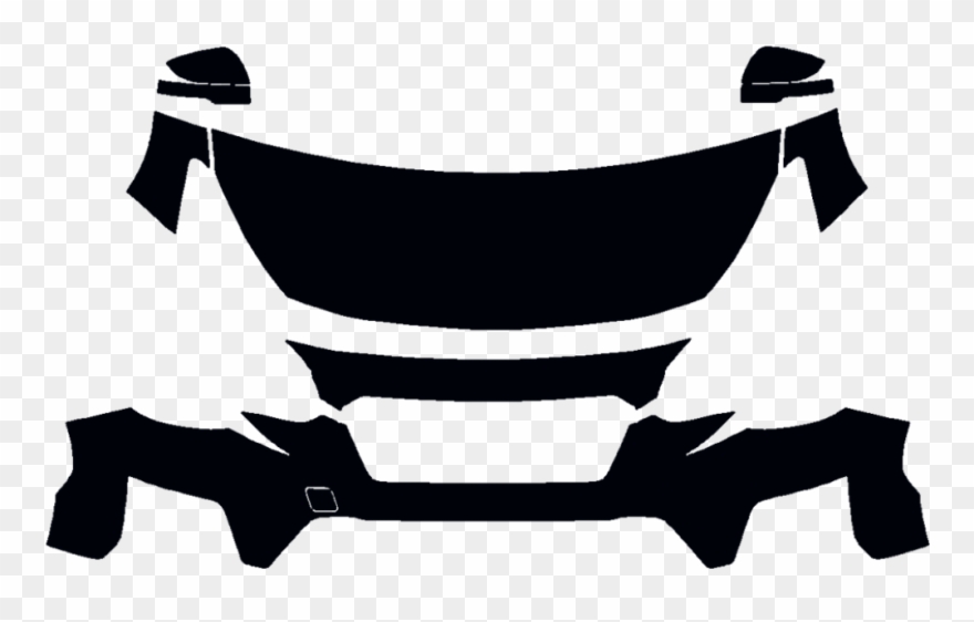 2018 Subaru Crosstrek 3m Clear Bra Deluxe Protection - Bra Crosstrek Clipart