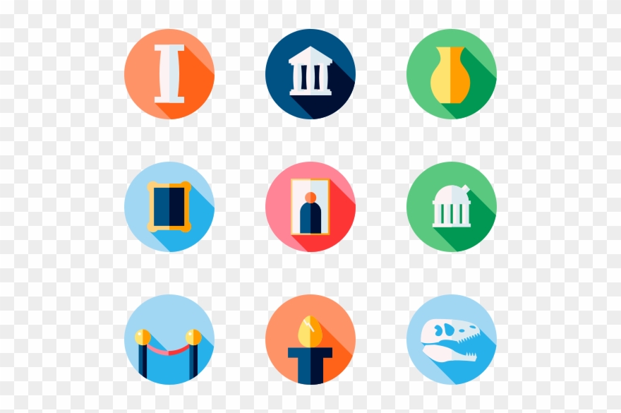 Museum - Circle Clipart