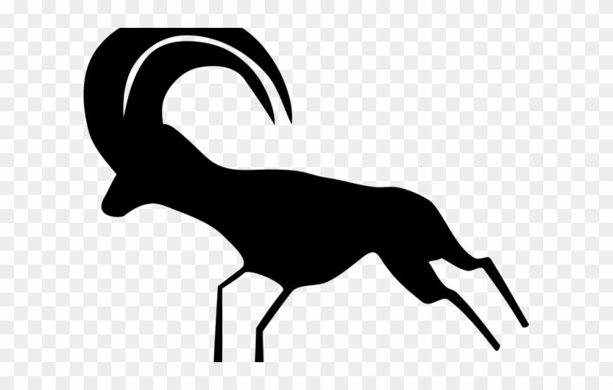 Cave Clipart Animal Den - Cave Art Black & White - Png Download