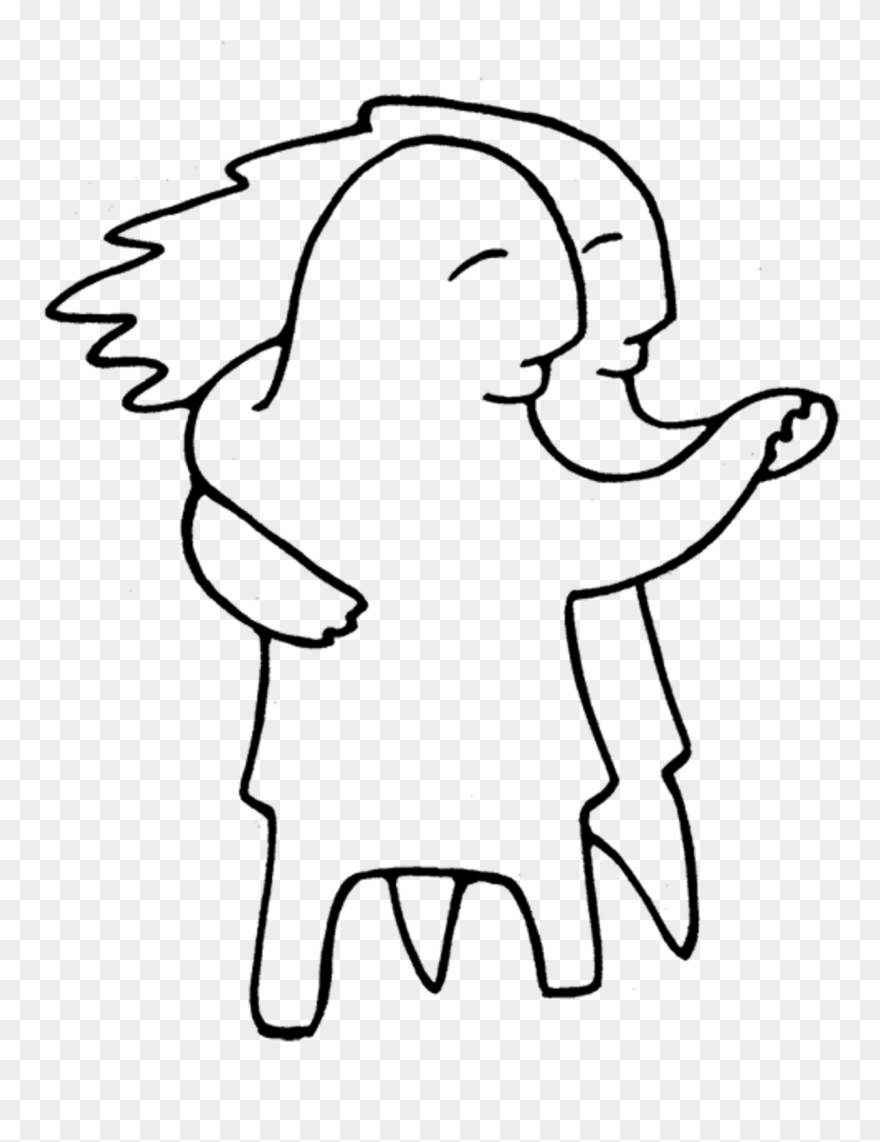 Drawing Dancers Waltz - Line Art Clipart