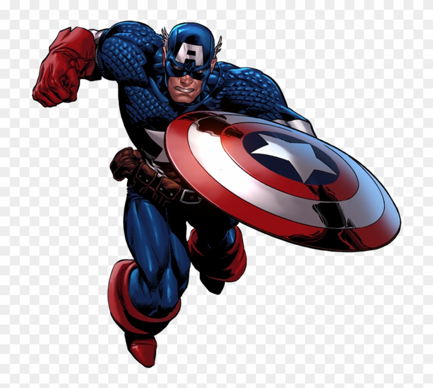 Rogers The Avengers - Capitan America Comic Png Clipart
