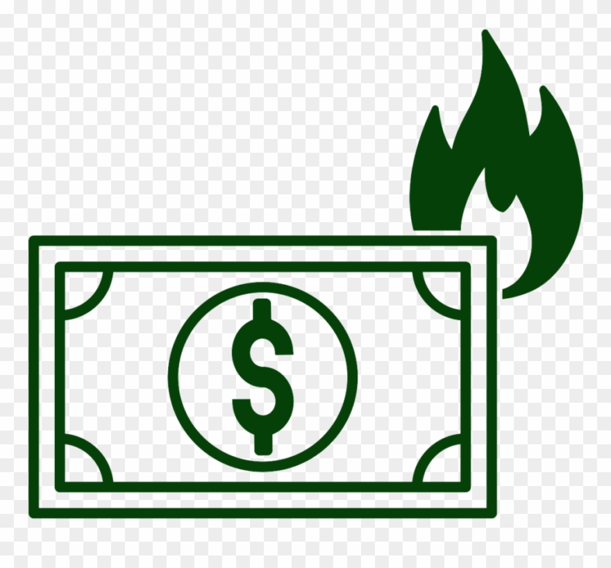 Here's What's Likely To Kill Your Company - Dollar Bill Simple Drawing Clipart