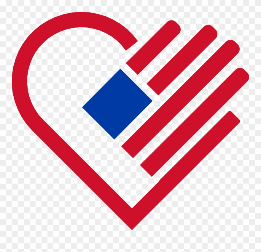 Heart For The Brave - Emblem Clipart