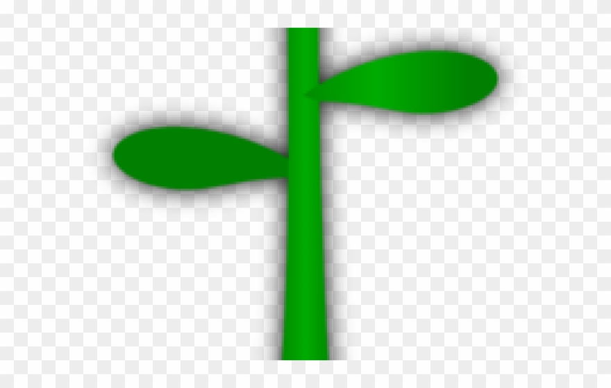 Stalk Clipart Flower - Cross - Png Download