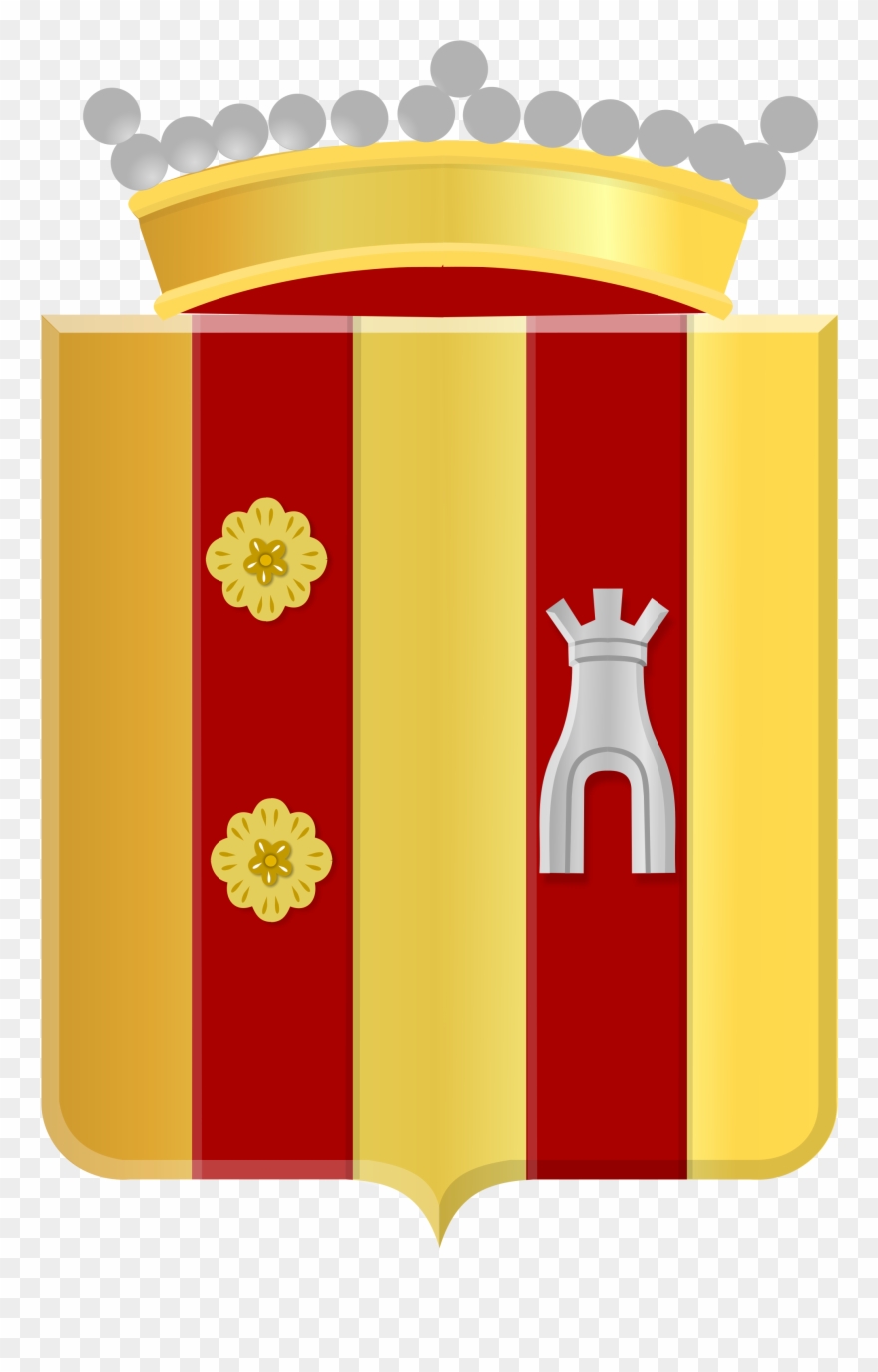 Open - Wapen Rozenburg Clipart