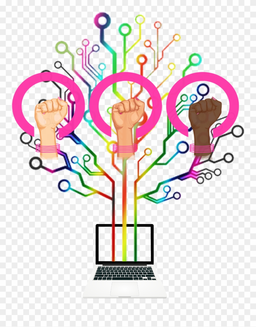 Digital Feminisms - Banyan Clipart