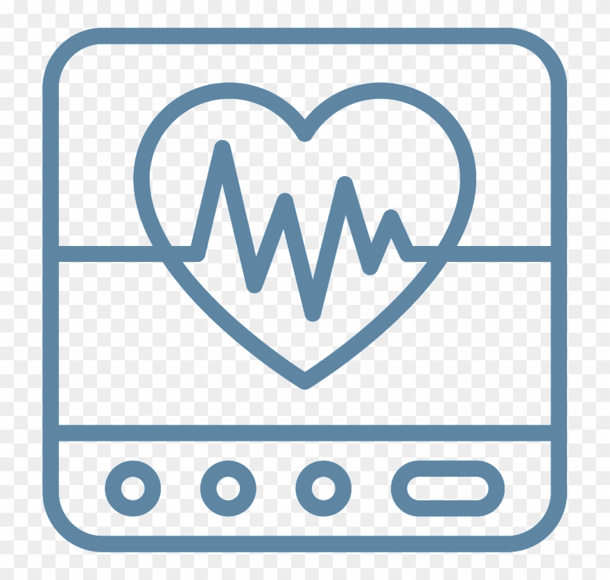 Cardiology - Clinic Heart Logo Clipart