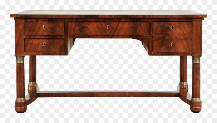Table Png Image - Wood Computer Table Png Clipart