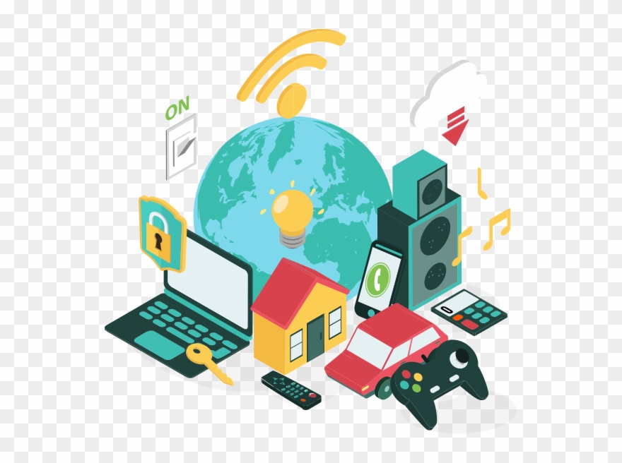 Remember The Days When Important Information Took Between - Internet Of Things Clipart