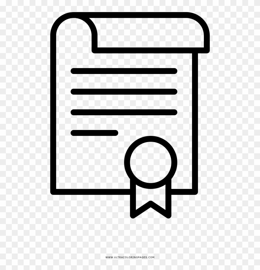 Agreement Coloring Page - Line Art Clipart