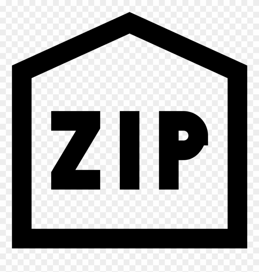 Zip Code Icon - Zip Code Icon Png Clipart
