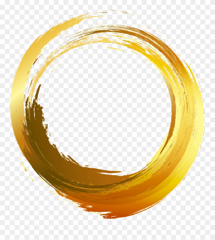 Icon Creative Transprent Png - Circle Paint Brush Png Clipart